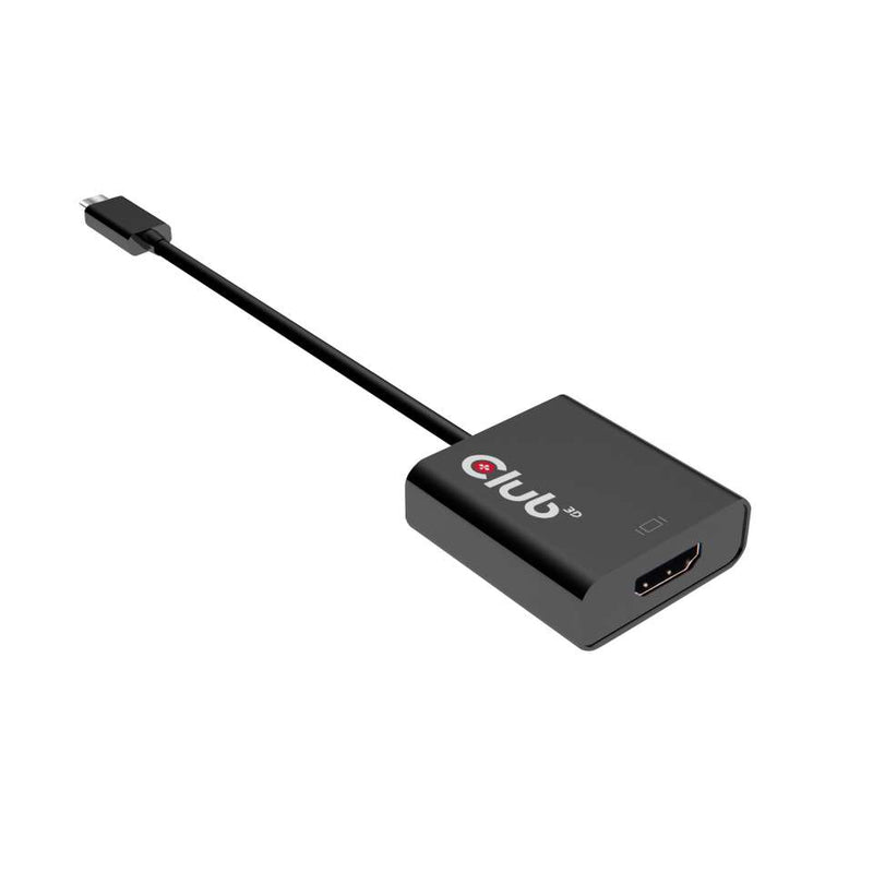 CLUB3D CAC-2504 videokabel adapter 0,15 m USB Type-C HDMI Type A (Standard) Sort