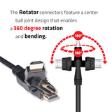 CLUB3D CAC-1360 HDMI-kabel HDMI Type A (Standard) Sort