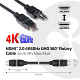 CLUB3D CAC-1360 HDMI-kabel HDMI Type A (Standard) Sort