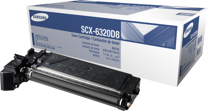 Samsung SCX-6320D8 Black Toner Cartridge tonerpatron 1 stk Original