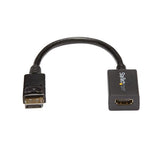 StarTech.com DP2HDMI2 videokabel adapter 0,21 m DisplayPort HDMI Sort
