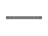 Multibrackets 0984 tv-beslag 165,1 cm (65") Sort