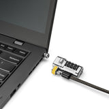 Kensington ClickSafe Universal Combination Laptop Lock kabellås Sort, Metallic 1,8 m