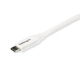 StarTech.com USB2C5C2MW USB-kabel USB 2.0 2 m USB C Hvid