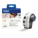 Brother DK-11219 print etiket Hvid