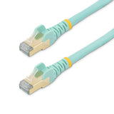 StarTech.com 6ASPAT5MAQ netværkskabel Turkisfarve 5 m Cat6a S/UTP (STP)