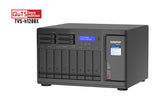 QNAP TVS-h1288X NAS Tower Intel® Xeon® W-1250 16 GB DDR4 0 TB QuTS hero Sort