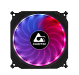 Chieftec CF-3012-RGB Computerkølesystem Computerkabinet Ventilator 12 cm Sort