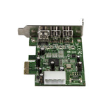 StarTech.com PEX1394B3LP interface-kort/adapter Intern IEEE 1394/Firewire