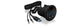 ICY BOX IB-HUB1403A stikkontakt Sort