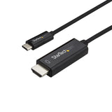 StarTech.com CDP2HD3MBNL videokabel adapter 3 m USB Type-C HDMI Sort