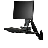 StarTech.com WALLSTS1 desktop arbejdsplads med siddestativ