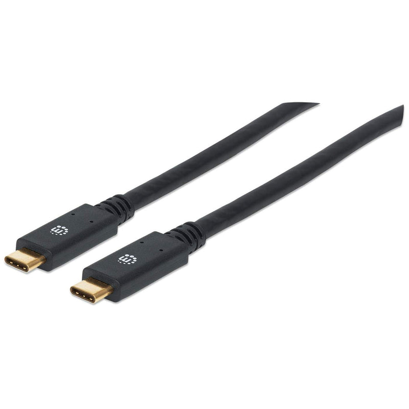 Manhattan 354905 USB-kabel USB 3.2 Gen 1 (3.1 Gen 1) 2 m USB C Sort