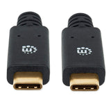 Manhattan 354905 USB-kabel USB 3.2 Gen 1 (3.1 Gen 1) 2 m USB C Sort