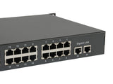 LevelOne FGP-3400W380 netværksswitch Ikke administreret Fast Ethernet (10/100) Strøm over Ethernet (PoE) Sort