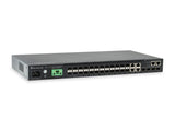 LevelOne GTL-2872 netværksswitch Administreret L3 Sort