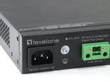 LevelOne GTL-2872 netværksswitch Administreret L3 Sort