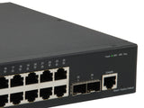 LevelOne GTL-2661 netværksswitch Administreret L2 Gigabit Ethernet (10/100/1000) Sort