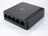 LevelOne GEU-0522 netværksswitch Gigabit Ethernet (10/100/1000) Sort
