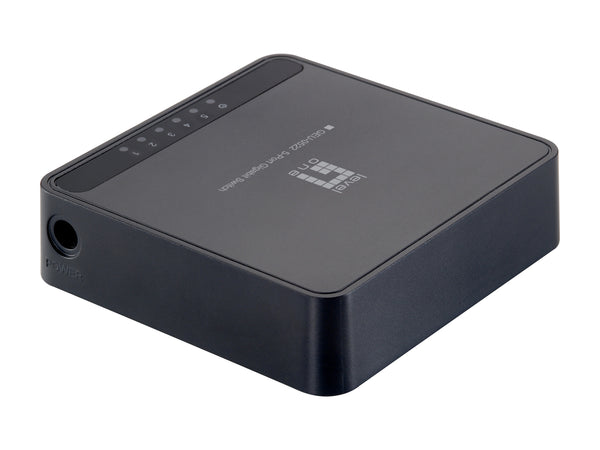 LevelOne GEU-0522 netværksswitch Gigabit Ethernet (10/100/1000) Sort