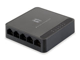 LevelOne GEU-0522 netværksswitch Gigabit Ethernet (10/100/1000) Sort