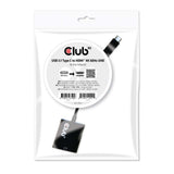 CLUB3D CAC-2504 videokabel adapter 0,15 m USB Type-C HDMI Type A (Standard) Sort