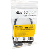 StarTech.com DVISPL1DD DVI kabel 0,3 m DVI-D 2 x DVI-D Sort
