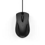 Hama MC-200 mus Kontor Højre hånd USB Type-A Optisk 1000 dpi