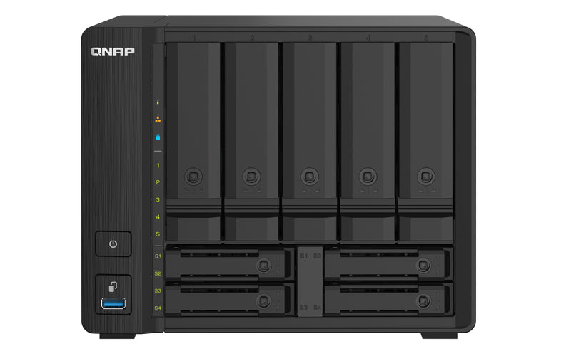 QNAP TS-932PX NAS Tower Annapurna Labs Alpine AL-324 4 GB DDR4 0 TB QNAP Turbo System Sort