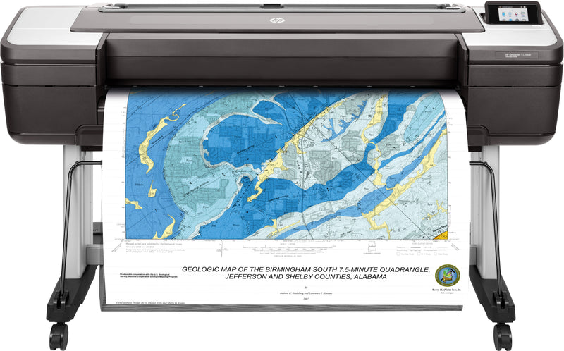 HP Designjet T1700dr 44-in PostScript Printer storformat printer Termisk inkjet Farve 2400 x 1200 dpi 1118 x 1676 mm Ethernet LAN