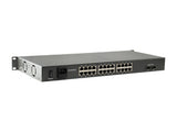 LevelOne FGP-2602W380 netværksswitch Ikke administreret Fast Ethernet (10/100) Strøm over Ethernet (PoE) Sort