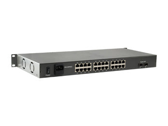 LevelOne FGP-2602W380 netværksswitch Ikke administreret Fast Ethernet (10/100) Strøm over Ethernet (PoE) Sort