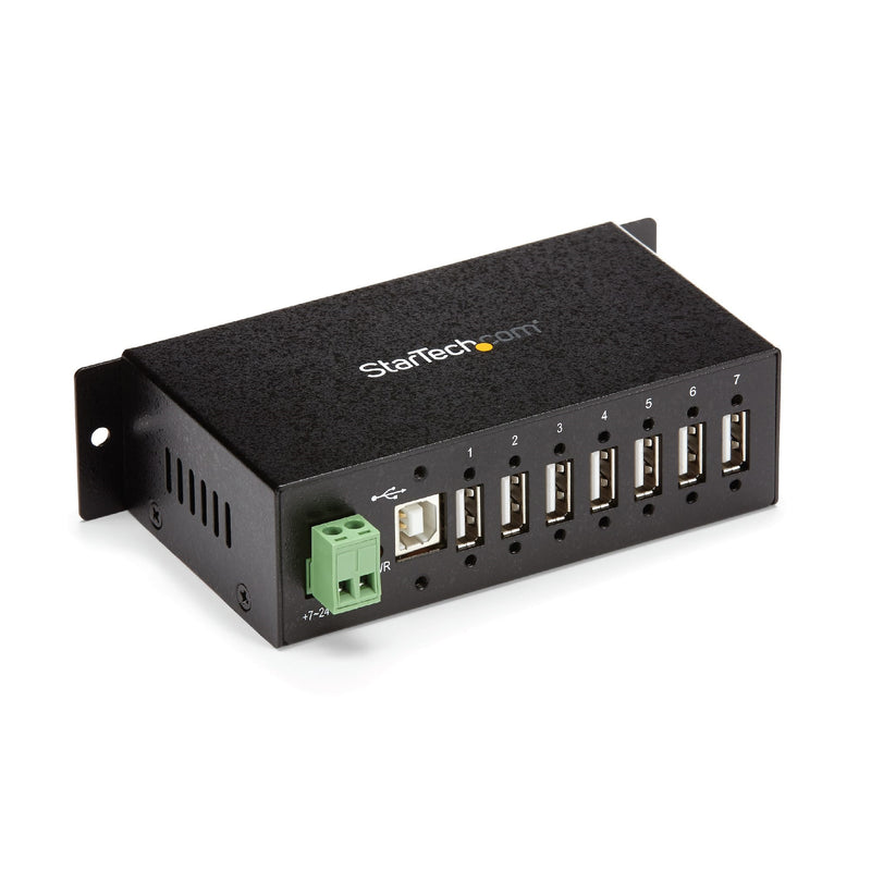 StarTech.com ST7200USBM interface hub USB 2.0 Type-B 480 Mbit/s Sort