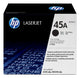HP 45A Black Original LaserJet Toner Cartridge tonerpatron 1 stk