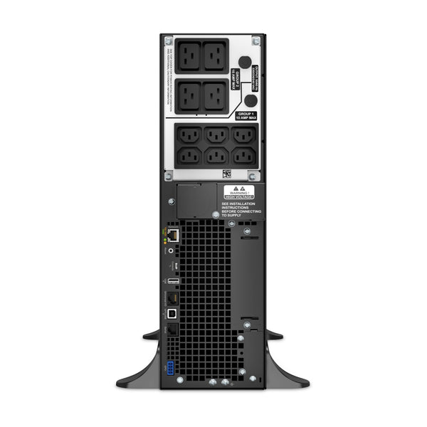APC Smart-UPS On-Line UPS-enhed Dobbeltkonvertering (online) 5 kVA 4500 W 12 AC stikkontakt(er)