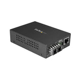 StarTech.com MCMGBSCMM055 netværksomformer til medie 1000 Mbit/s 850 nm Multitilstand Sort