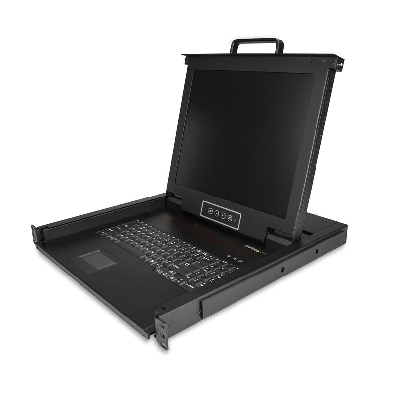 StarTech.com RKCONS1701 rack-konsol 43,2 cm (17") 1280 x 1024 pixel Stål 1U