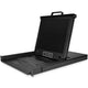 StarTech.com RKCONS1708K rack-konsol 43,2 cm (17") 1280 x 1024 pixel Stål Sort 1U
