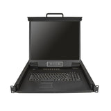 StarTech.com RKCONS1916K rack-konsol 48,3 cm (19") 1280 x 1024 pixel Sort 1U
