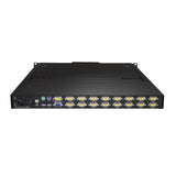 StarTech.com RKCONS1916K rack-konsol 48,3 cm (19") 1280 x 1024 pixel Sort 1U