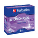 Verbatim 43541 tom DVD 8,5 GB DVD+R DL 5 stk