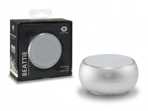 Conceptronic BEATTIE01S Bærbare højttalere og festhøjttalere Sølv 3 W