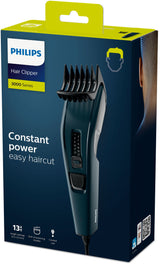 Philips HAIRCLIPPER Series 3000 HC3505/15 skæg- og hårtrimmer Sort, Grøn 13