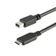 StarTech.com CDP2MDPMM1MB videokabel adapter 1 m USB Type-C Mini DisplayPort Sort