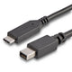 StarTech.com CDP2MDPMM6B videokabel adapter 1,8 m USB Type-C Mini DisplayPort Sort