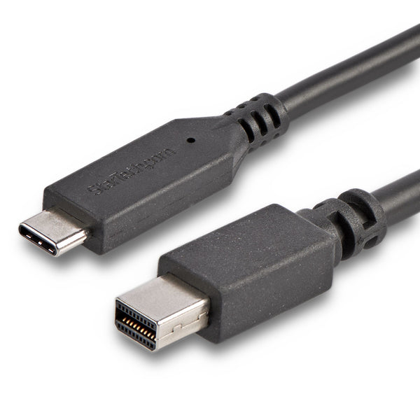 StarTech.com CDP2MDPMM6B videokabel adapter 1,8 m USB Type-C Mini DisplayPort Sort