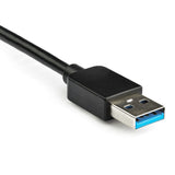 StarTech.com USB32DP24K60 USB grafisk adapter 4096 x 2160 pixel Sort