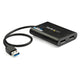 StarTech.com USB32DP24K60 USB grafisk adapter 4096 x 2160 pixel Sort