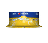 Verbatim DVD+RW Matt Silver 4,7 GB 25 stk