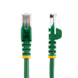 StarTech.com 45PAT50CMGN netværkskabel Grøn 0,5 m Cat5e U/UTP (UTP)